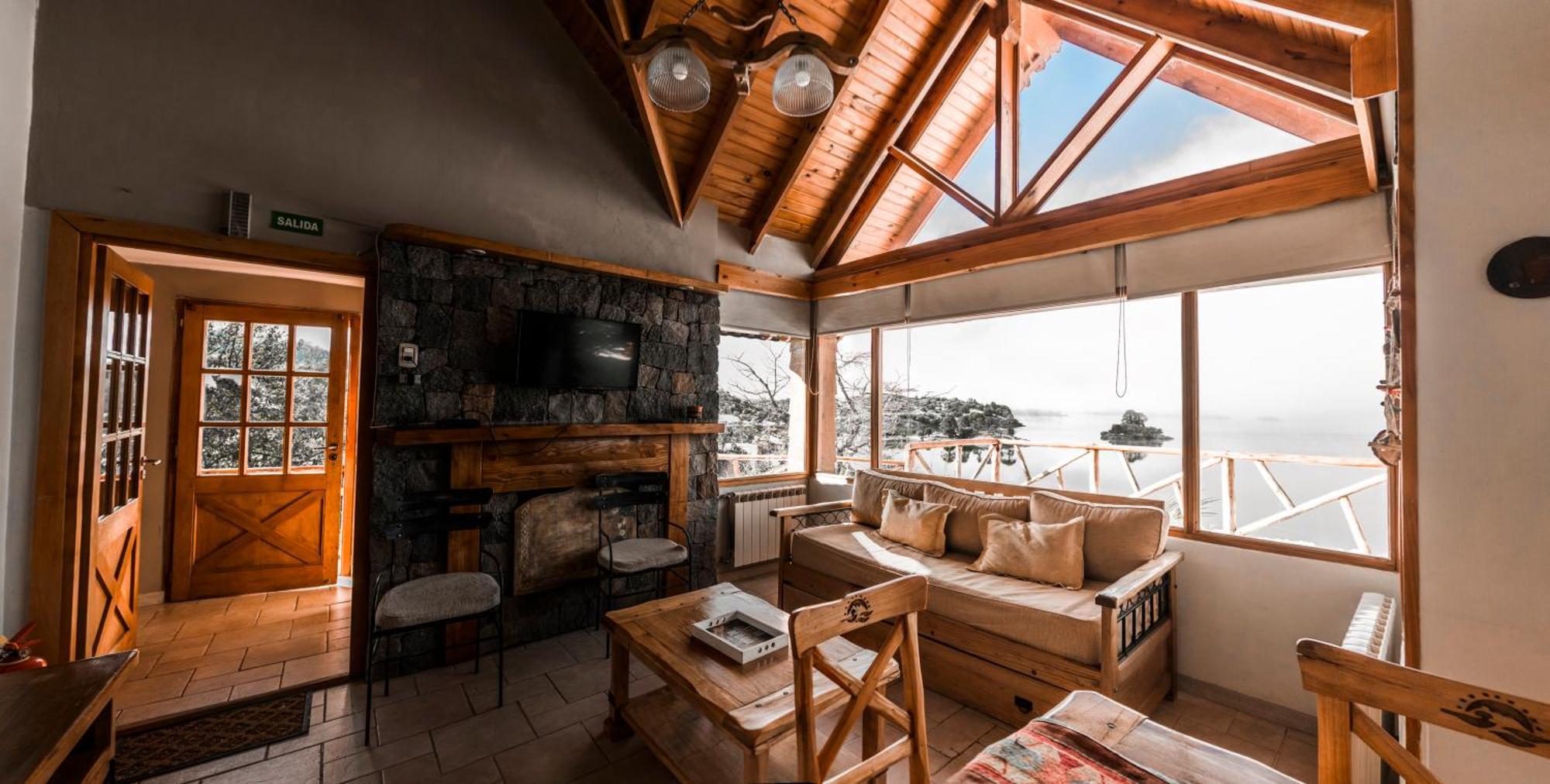 Complejo Puerto Malen Club De Montana Hotel Villa Pehuenia Bagian luar foto